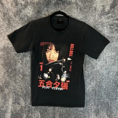 Kill Bill Shirt Youth Small Black Gogo Yubari HUF Miramax Graphic Movie Tee - Image 1 of 4