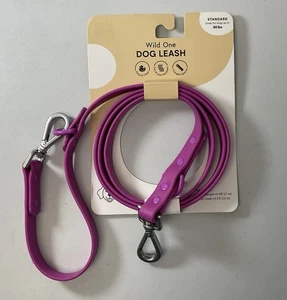 Wild One Standard Dog Leash Up To 80 Lbs-Orchid-Leash Adjustable 3’3”-5’6”-NEW - Picture 1 of 2