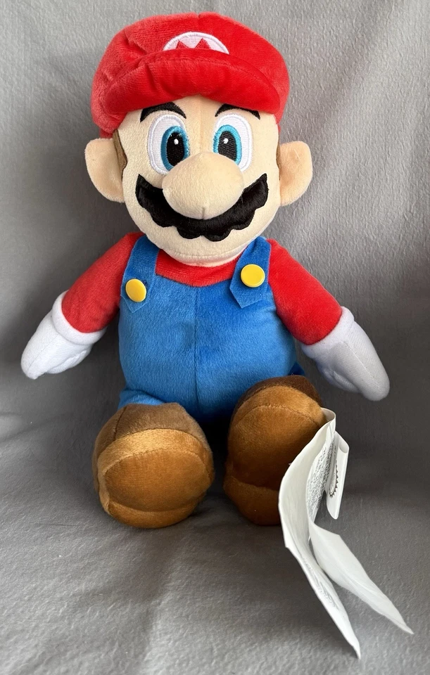 Licencia Super Mario Niños Ropa de Cama Peluche Abrazo Almohada Decorativa Amigo con Bolsa Foto 1 de 4