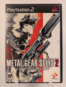 Metal Gear Solid 2: Sons of Liberty (PlayStation 2 PS2)➡️No Manual - Tested⬅️🔥 - Picture 1 of 5