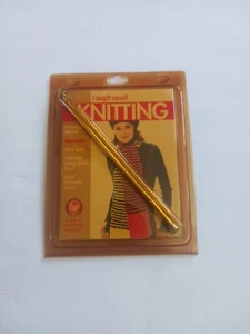 Boye "I taught myself Knitting needles/Boye Crochet hook both NIB - Picture 1 of 6