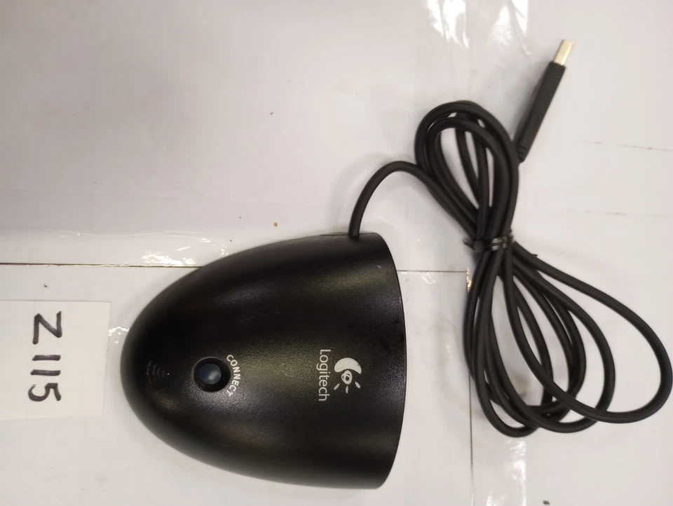 Genuine Logitech (C-BN4) Solid Black Fast RF Cordless USB Mouse Receiver *READ* - Image 1 of 4