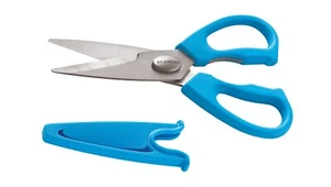 SCANPAN SPECTRUM SOFT TOUCH KITCHEN SHEARS BLUE TAKE APART 18805 BRAND NEW - Picture 1 of 2