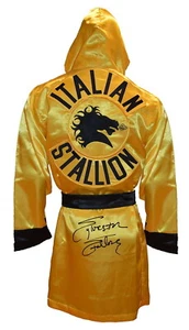 Sylvester Stallone Rocky Balboa handsignierte italienische Hengst Robe ASI Proof - Bild 1 von 4