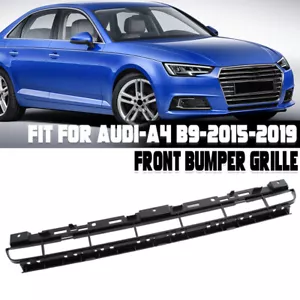 Front Bumper Lower Center Grille Accessories For Audi A4 B9 2015-2019 8W0807683 - Foto 1 di 11