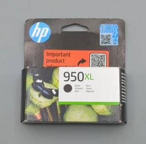 HP 950XL Noire / Black Cartouche d'Encre Authentique Neuve CN045AE - OCT 2024 - Photo 1/8