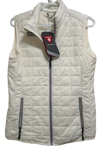 Cutter & Buck PrimaLoft® Women's S Insulated Full Zip Puffer Vest NWT - Picture 1 of 7