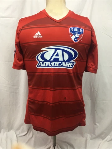 Adidas Youth MLS Jersey FC Dallas Team Red sz XL Cover