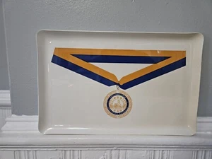 17"x11" Vintage Melamine Philadelphia Frostbite Regatta Serving Tray RARE - Picture 1 of 4