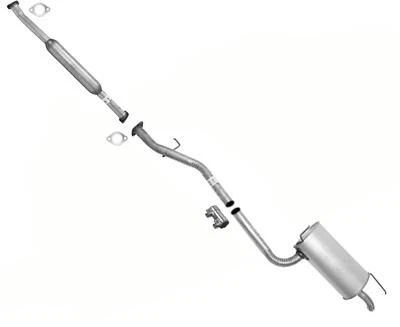 Middle Muffler Pipe & Rear Muffler With Gasket For Hyundai Sonata 2.7L 2002-05 - Image 1 of 4