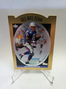 1996 Upper Deck Football Ben Coates All NFL Team Die Cut #AN6 - Picture 1 of 2
