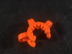 1 Stück 14 mm Orange Keck Clip - Bild 1 von 4