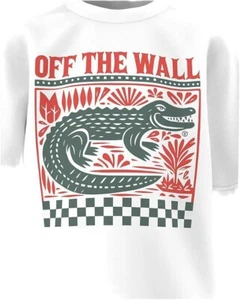 Vans Big Boys Graphic Cotton T-Shirt Croc Woodcut Large (12-14) - Picture 1 of 4