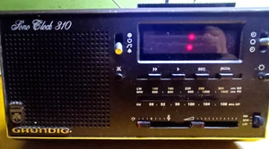 Vintage 80s Alarm Clock Grundig - Original Period Piece - Working - Picture 1 of 7
