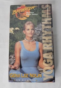 New! Baywatch Workout Video YOGA RHYTHMS with GENA LEE NOLIN VHS 1998 RARE - Picture 1 of 4