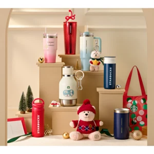 2024 Starbucks Korea Holiday MD Bearista Plush Mug Tumbler WinterGIFT Christmas - Picture 1 of 74