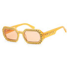 Damskie okulary przeciwsłoneczne Swarovski 48mm pomarańczowe 5636332