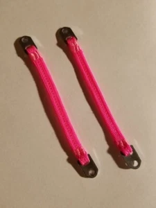 100mm Neon Pink Limit Straps (Pair) KNK RC KNKLS1004 - Picture 1 of 1