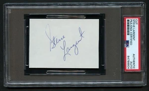 Steve Largent signed autograph auto 2.5x3.5 cut Pro Football Hall of Fame PSA - Picture 1 of 1