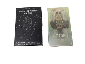 Ostara Tarot Cards New and Sealed - Plus Palm Reading Cards Free UK Post - Picture 1 of 5