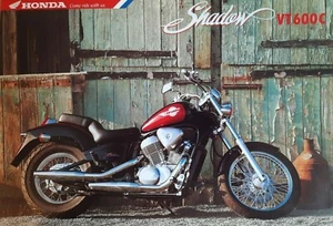 HONDA SHADOW VT600C motorbike sales brochure. Late 1970s UK motor cycle     RARE - Picture 1 of 5