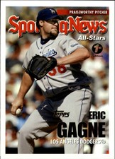 2005 Topps 1st Edition Los Angeles Dodgers Baseball Card #728 Eric Gagne AS