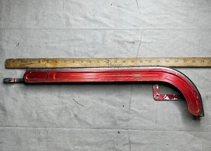 vintage schwinn Scrambler Wingtip Chainguard Chrome Red Star - Picture 1 of 12