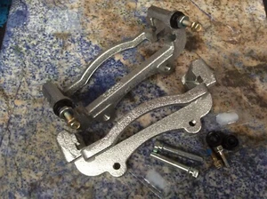 BIG 322mm BRAKE UP GRADE CALIPER SUPPORTS FORD FALCON BA BF FG TURBO XR6 XR8 - Picture 1 of 5