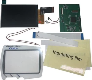 WSC Backlight IPS LCD Custom Kit V2 for WonderSwan Color - Picture 1 of 10