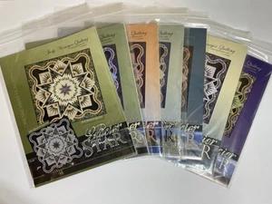 Judy Niemeyer GLACIER STAR Paper Piecing KOMPLETTE Musterbücher 1-7 60" x 60" - Bild 1 von 11