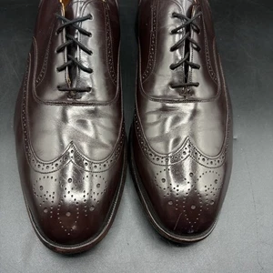 Johnston Murphy Optima Herren Größe 10,5D Leder Oxford-Schuhe - Bild 1 von 16