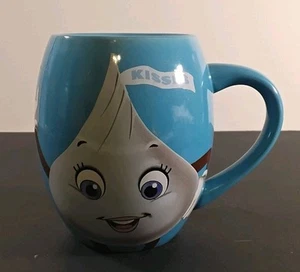 Hershey's Chocolate World Taza Café Cacao Taza 'Besos' Grande Azul Claro - Imagen 1 de 7