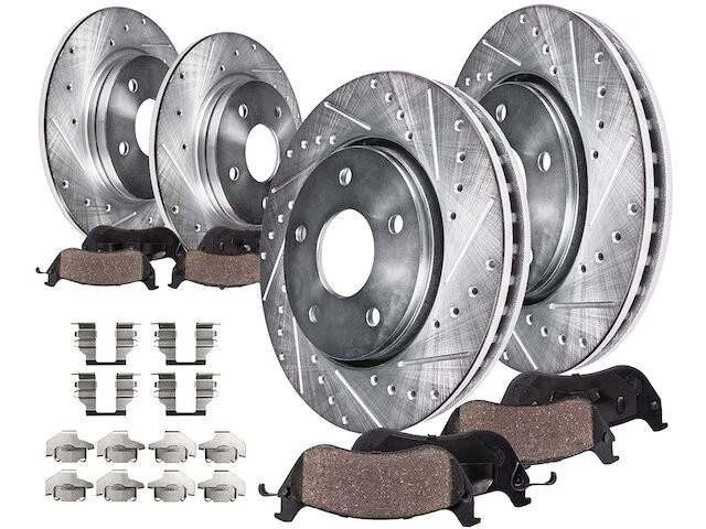 Kit de pastillas de freno y rotor delanteras y traseras 21DN34S para Land Rover Discovery Sport Foto 1 de 1