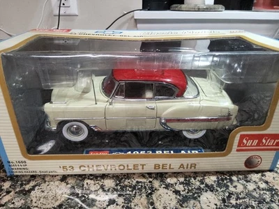 Sun Star 1:18 Scale 1953 Chevy Bel Air Diecast Car No. 1600 - Image 1 of 4