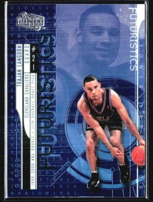 1999-00 Upper Deck Ionix - Futuristics Trajan Langdon #71 /3500 (RC) - Image 1 of 2