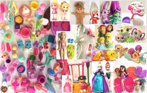 LPS DORA the Explorer BARBIE Cabbage Patch POLLY POCKET Disney McDonalds Zelfs - Bild 1 von 30