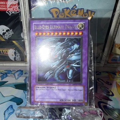 Yu-Gi-Oh! Blue-Eyes Ultimate Dragon JMP-EN005 Secret Rare Limited Edition - Image 1 of 4