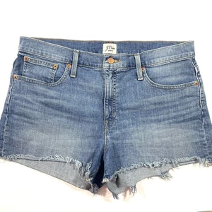 J Crew Mid Rise Jeansshorts Squash Wash Größe 32 - Bild 1 von 8