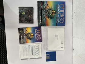 VINTAGE COMMODORE AMIGA CD32 BIG BOX UFO ENEMY UNKNOWN CIB GAME