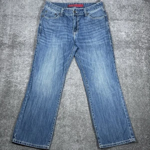 Rock & Roll Cowboy Jeans Men's 34x30 Blue Denim Double Barrel Straight Relaxed - Picture 1 of 8