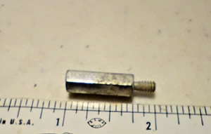Standoff, 1/4" Hex x 3/4" Steel 4-40 Thread Male/Female (ROUGH)(QTY 10 ea)B11 - Picture 1 of 3