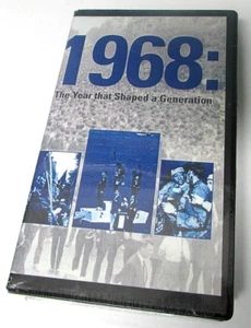 New Sealed VHS Tape 1968: The Year That Shaped A Generation PBS Stephen Talbot - Picture 1 of 4