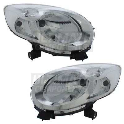 Faros halógenos para Citroën C1 Mk1 2005-2015 1 par izquierdo y derecho Foto 1 de 4