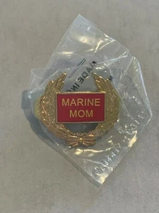 Marine Mom pin, Military mom pin, crest pin, armed forces pin, gift for her, NEW - Picture 1 of 4