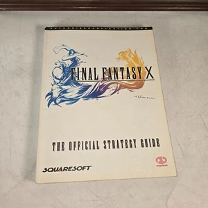 Official Squaresoft Final Fantasy X 10 Strategy Guide Walkthrough English - Picture 1 of 3