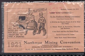 1921 Northwest Mining Convention in Spokane. Canadian Collieries, Victoria B.C. - Picture 1 of 2
