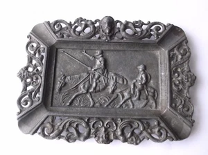 Vintage Ashtray Spain Dom Quixote de la mancha and Sancho pança (RARE). - Picture 1 of 8