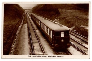 FOTO REAL DEL FERROCARRIL DEL SUR "SOUTHERN BELLE" DE SAN VALENTÍN (REF. 289) - Imagen 1 de 2