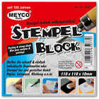 Blok stempli 110 x 110 x 10 mm płyta dociskowa do samodzielnego projektowania - Meyco (65077)