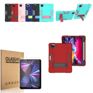 Funda protectora híbrida pesada para iPad Pro 11" 2020 2022, protector de pantalla - Imagen 1 de 38